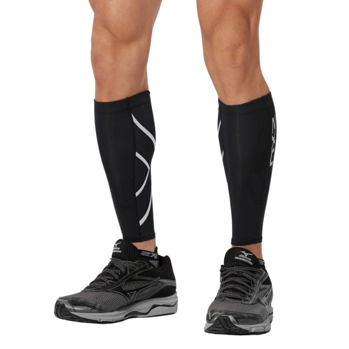 2XU Compression Calf Guards -Pair (UA1987b)