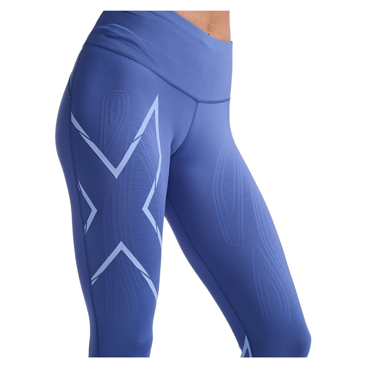 2XU Light Speed Mid-Rise Compression Tights (WA6523b)