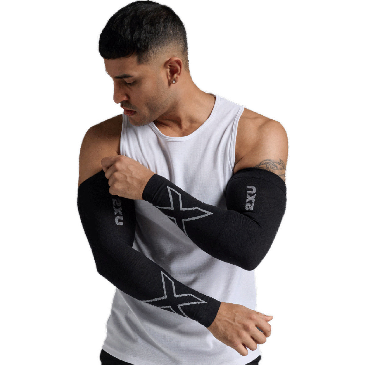 2XU Flex Run Comp Arm Sleeves (UA4009a)