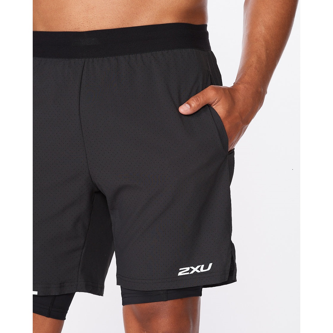 2XU Aero 2-in-1 7 Inch Shorts (MR6536b)