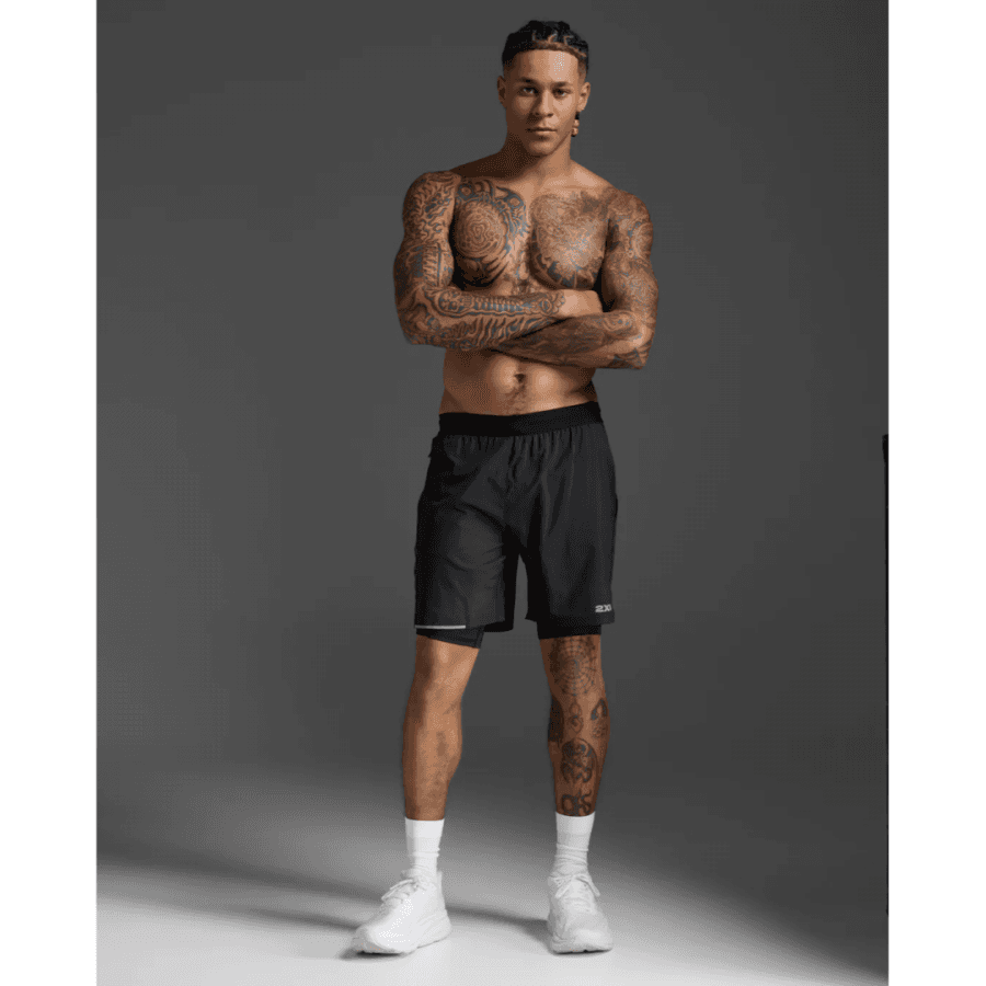 2XU Aero 2-in-1 7 Inch Shorts (MR6536b)