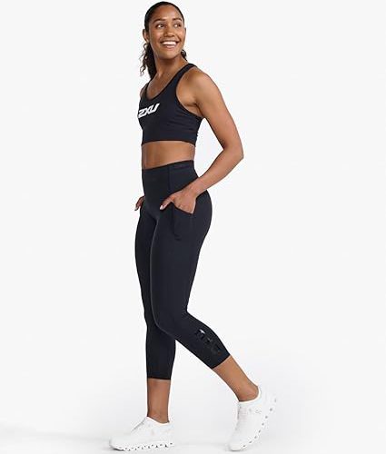 2XU Form Stash Hi-Rise Compression 7/8 Tights (WA6908b)