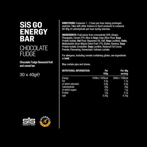 SIS GO Energy Bar